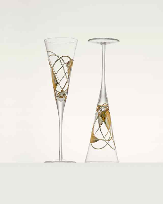 Champagne Flute - Exclusive Package - Sagrada Familia - Set 2