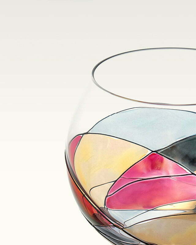 Wine Glass Large Stem - Exclusive Packaging - Sagrada Familia - Set 2